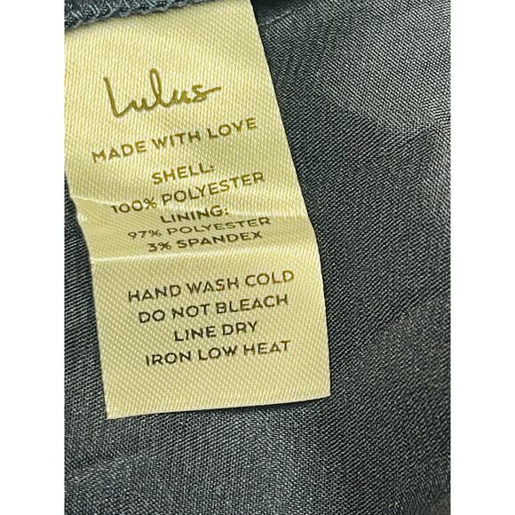 LULU'S SZ S Enduring Love Navy Blue Off-the-Shoulder Maxi Dress NEW B145 - Picture 5 of 12